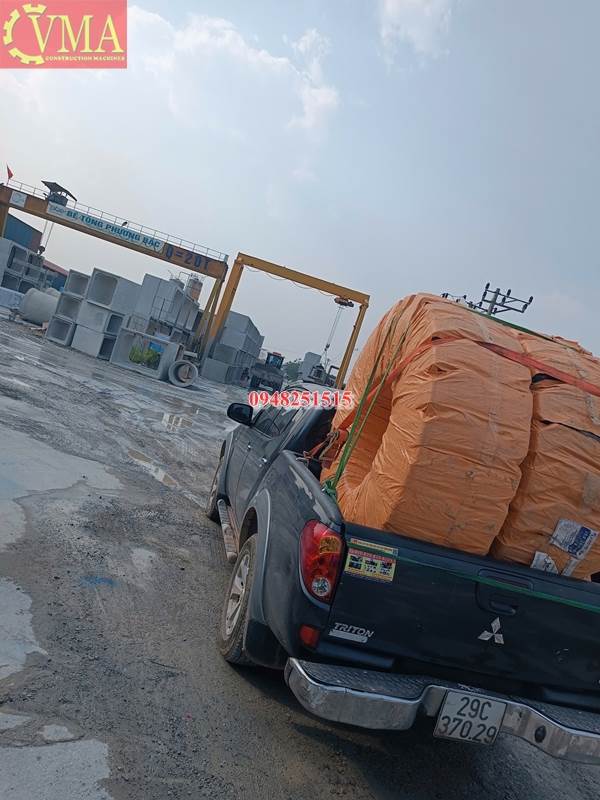 Giao 2 quả lốp 23.5-25-28PR cho công ty Phương Bắc tại Hưng Yên